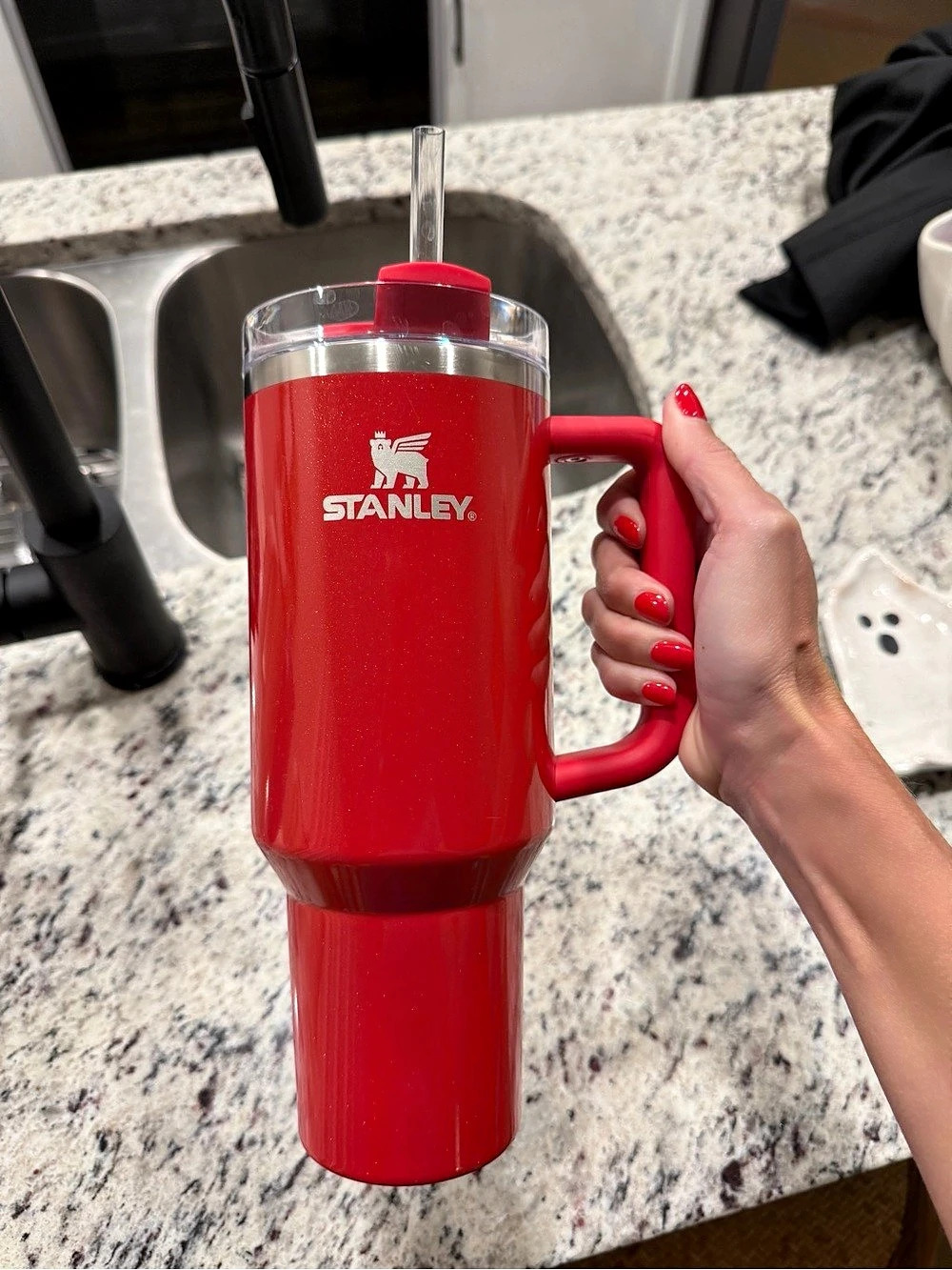 Stanley The Quencher H2.0 FlowState Tumbler 40 oz Red